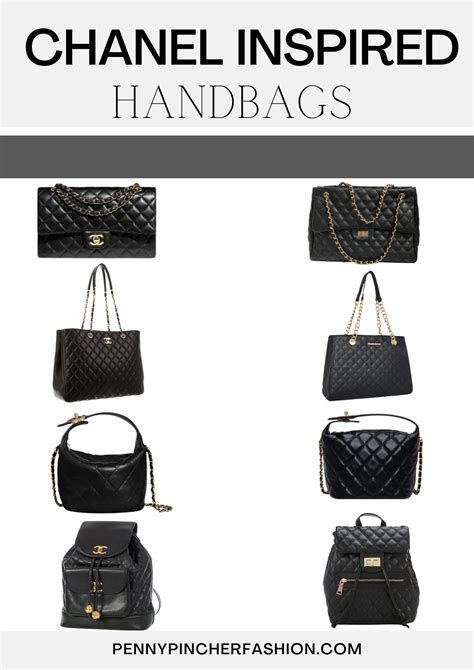 chanel inspired looks|purses that look like chanel.